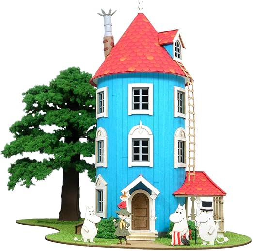 sankei 姆明系列 1/150 姆明屋垫 纸艺 mk09-01